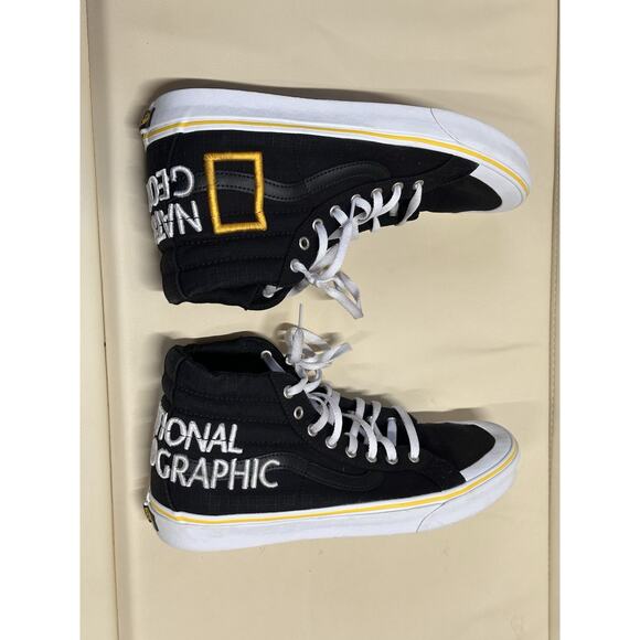 Vans Sk8-Hi National Geographic Mens 12 Rare Collectible Black main image 5